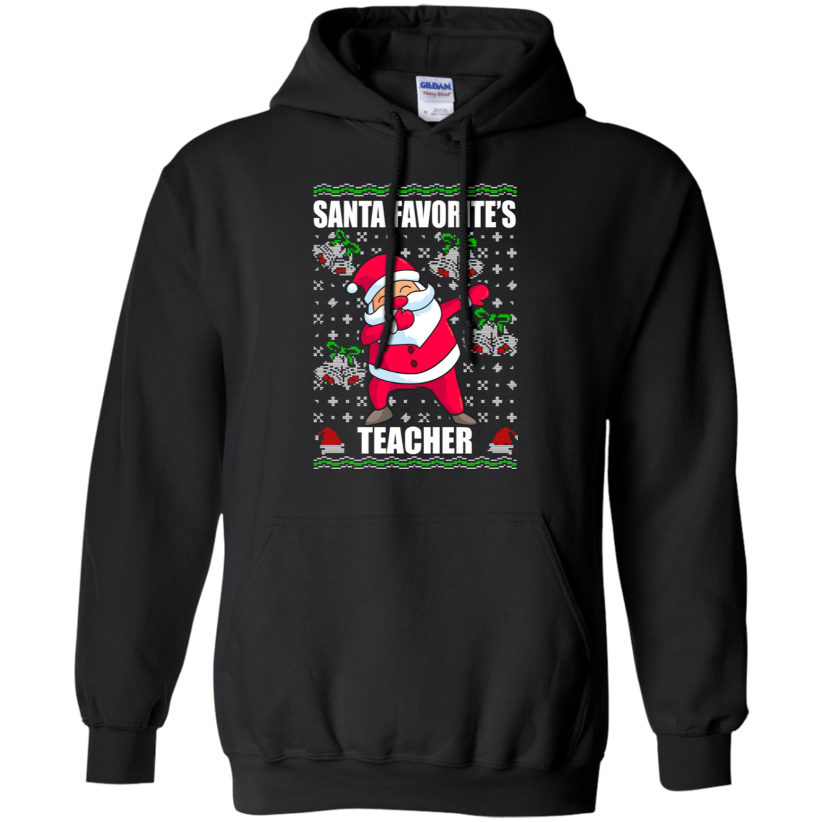 Santa's Favorite Teacher Shirt Funny Xmas Gift For Teacher