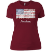 Image of America Independence Day Freedom 4th July Apparel T-Shirt