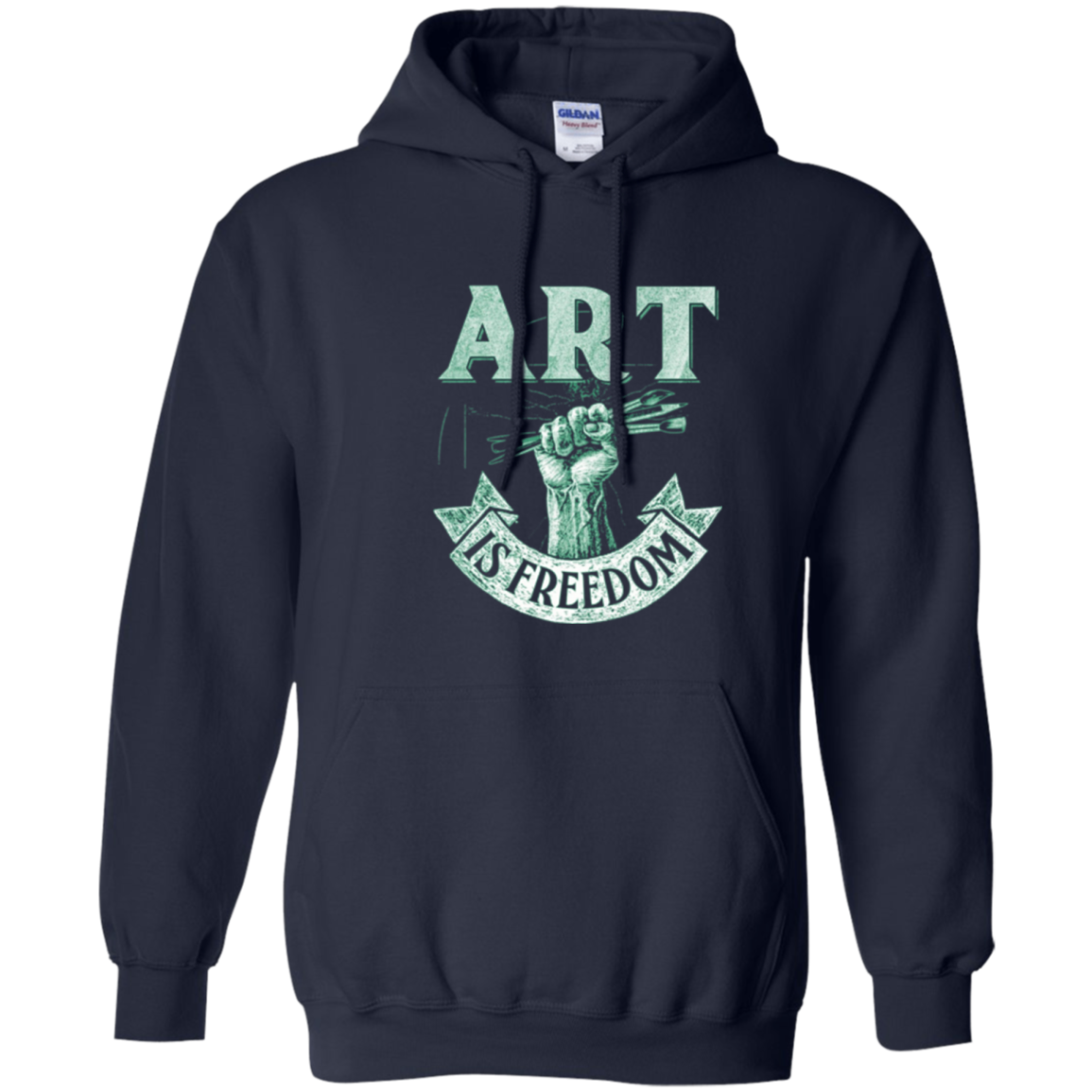 Art is Freedom great t shirt for artists who love to draw