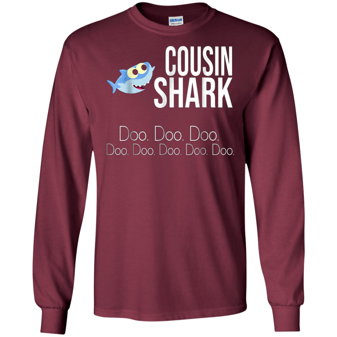 « Cousin Shark » Baby Mommy Daddy Matching Family Shark Shirt
