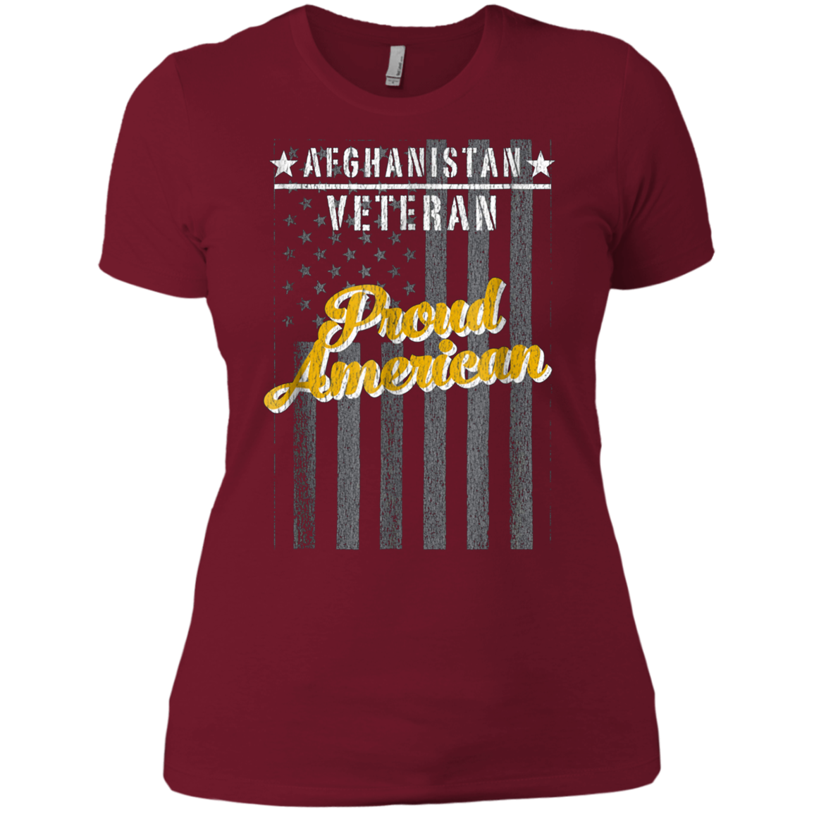Afghanistan War Veteran Shirt Proud American Soldier