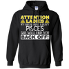 Image of Attention Ladies My Girlfriend Is A Crazy Pisces Funny Tee