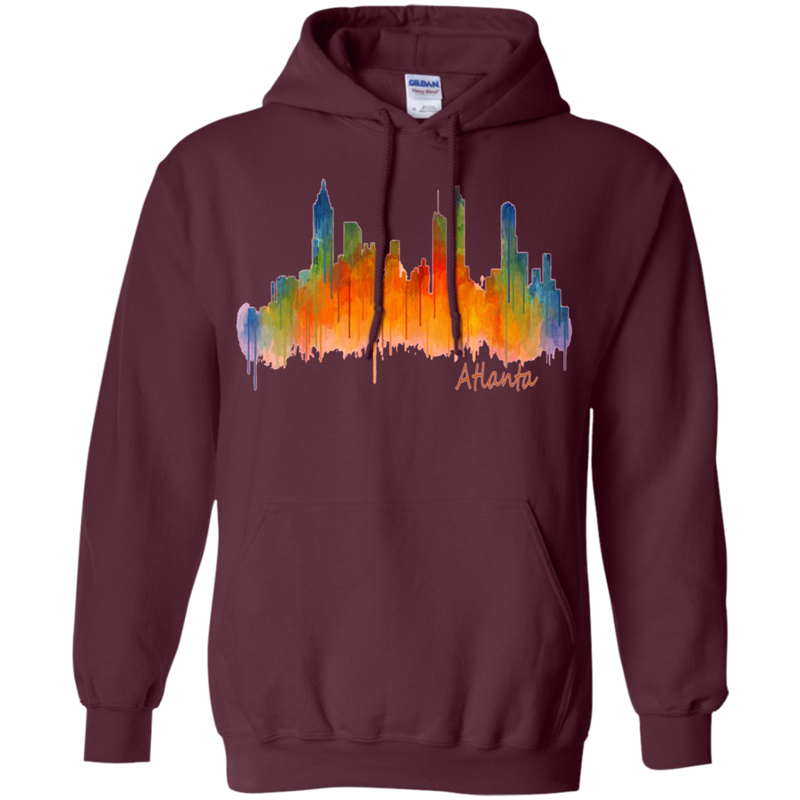 Atlanta Georgia Skyline Souvenir T-Shirt