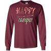 Image of Arrow Happy Camper TShirt - Funny Camping Shirt