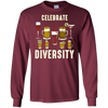 Image of Alcohol Diversity Shirt Celebrate with Beer long sleeve
