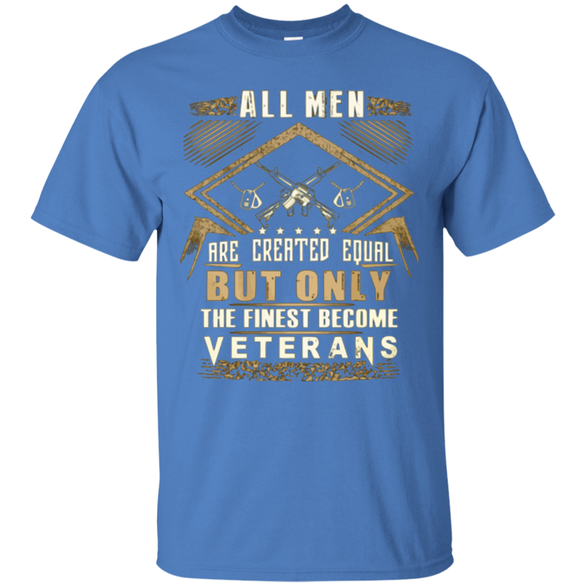 All men are created equal but only the finest become veteran