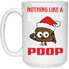 Image of Christmas Tee Nothing Like a Good Christmas Emoji Poop Shirt