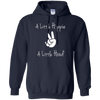 Image of A Little Hippie A Little Hood T-Shirt | Funny Care Free Tee