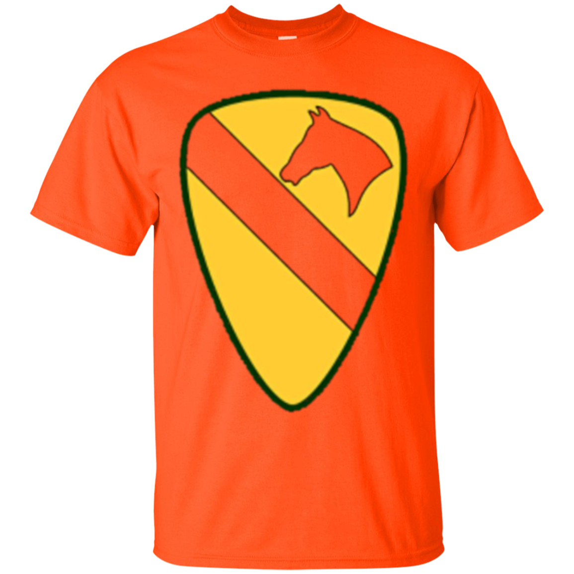 Army 1st Cavalry Division Patch Military Veteran T-Shirt