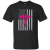 Image of American Flag Nurse Long Sleeve Shirt Gift