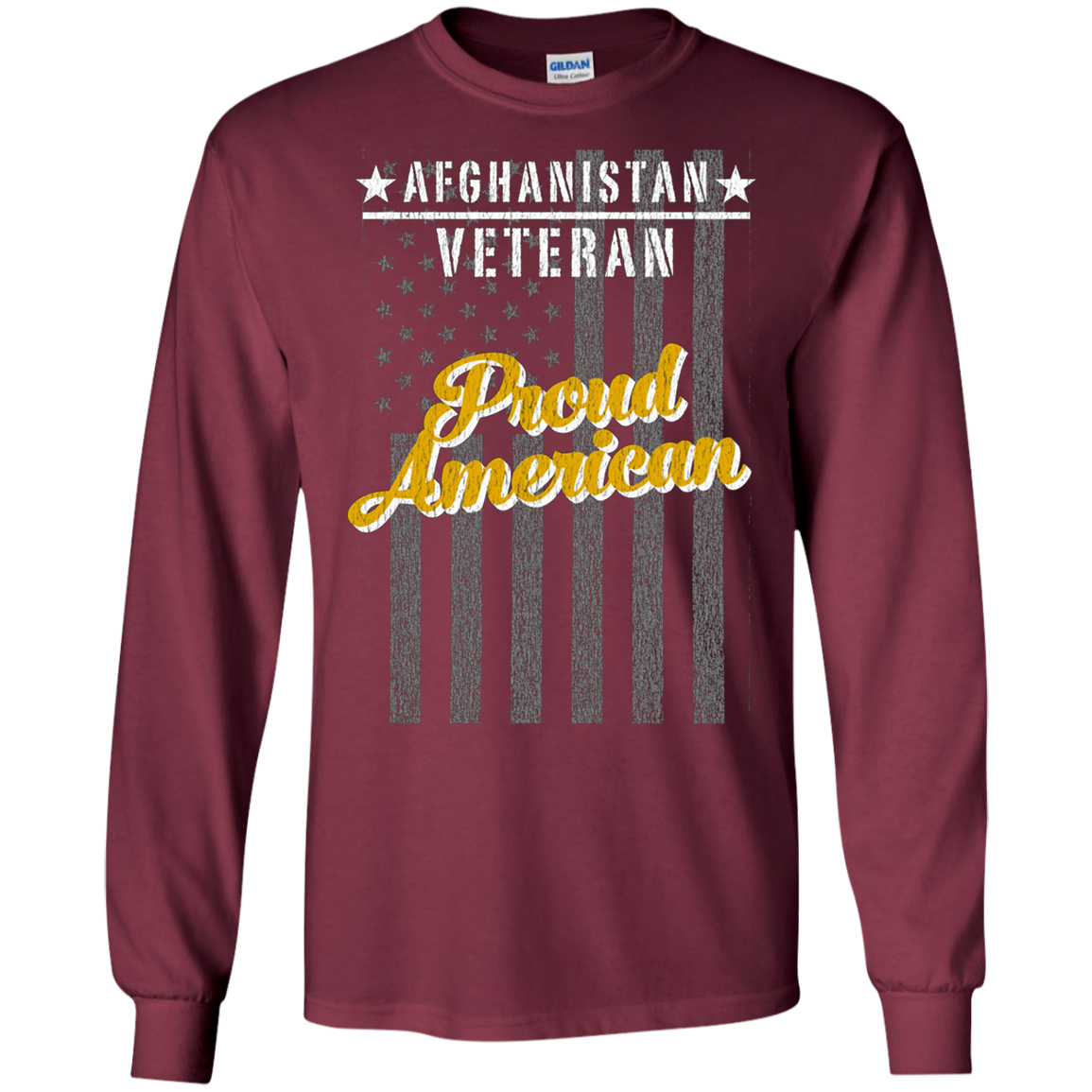 Afghanistan War Veteran Shirt Proud American Soldier
