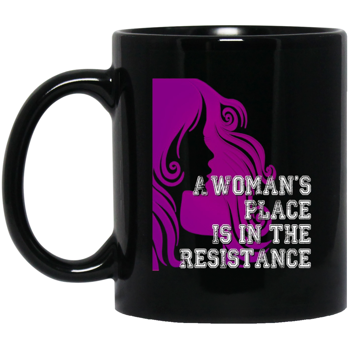 A Woman's Place Is In The Resistance Shirt Varsity Protest