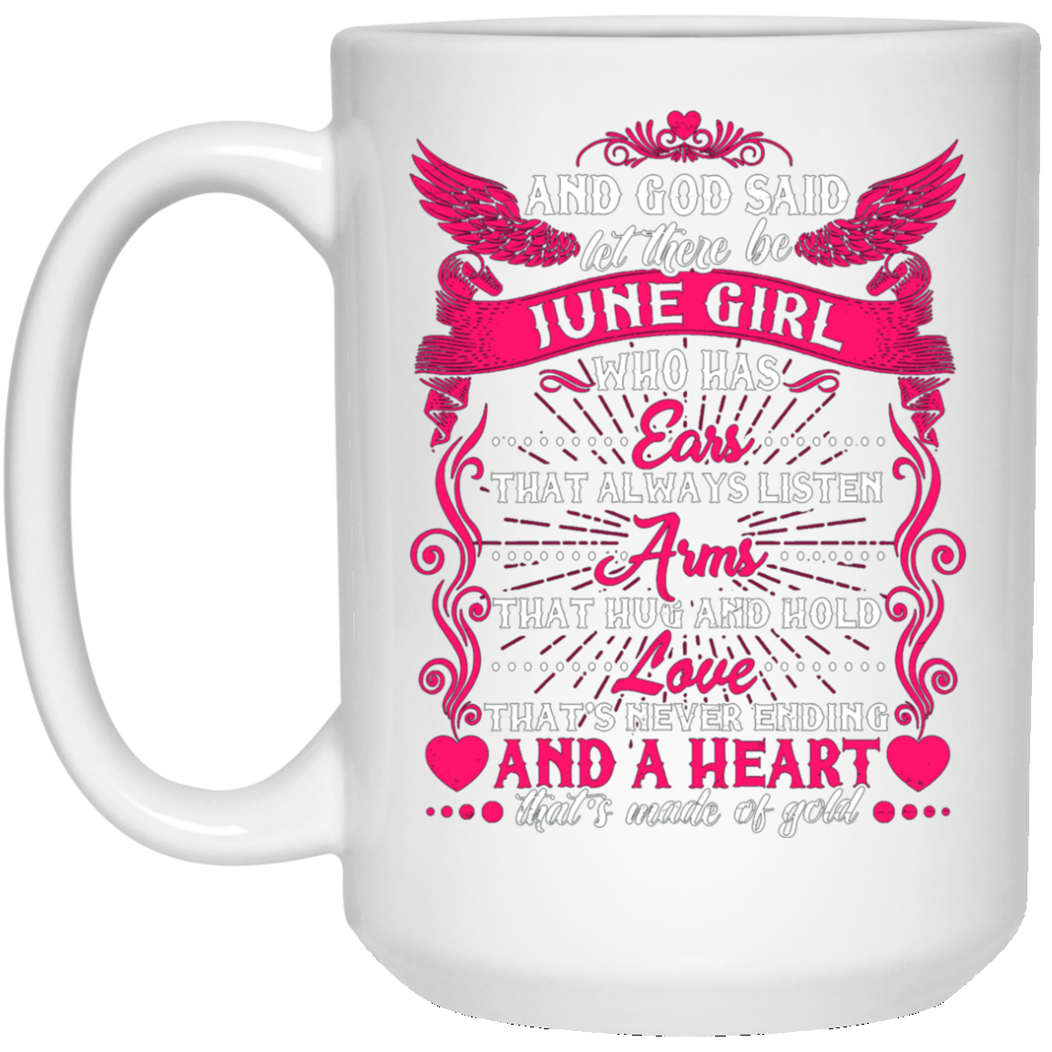 And God Said Let There Be June Girl T-shirt