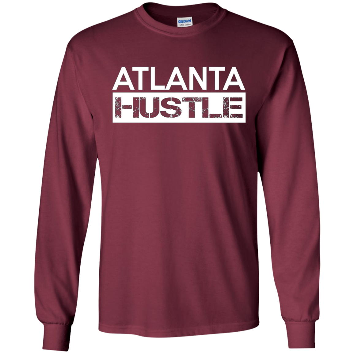 Atlanta Hustle Georgia Brave the City Long Sleeve Shirt