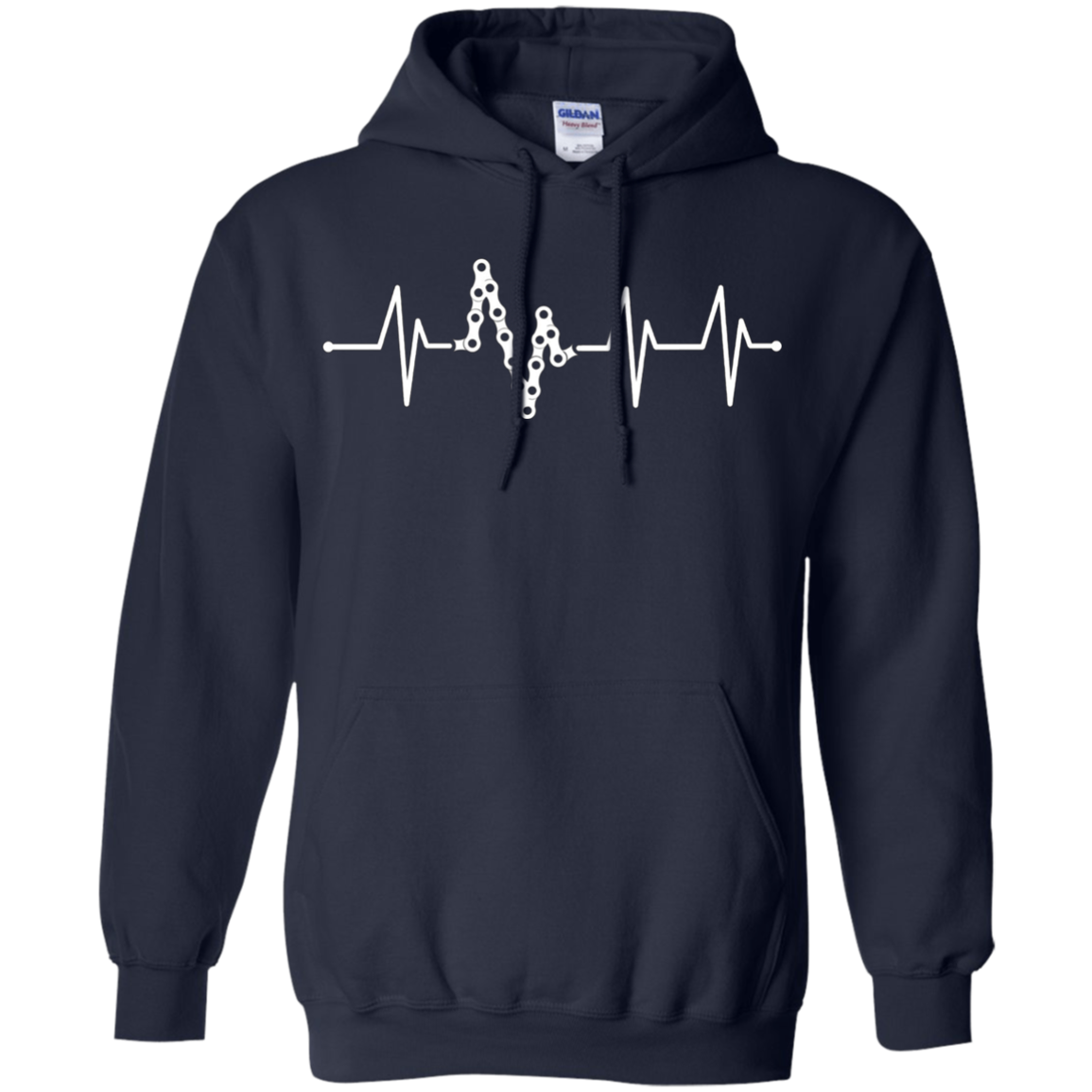 Bike Heartbeat Pulse Shirt - Funny Bike Shirt