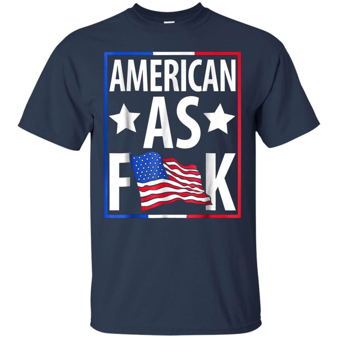 'Merican AF T-Shirt Funny American Flag Patriotic Shirt