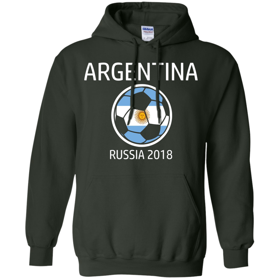 Argentina Soccer Team 2018 Long Sleeve Football T Shirt