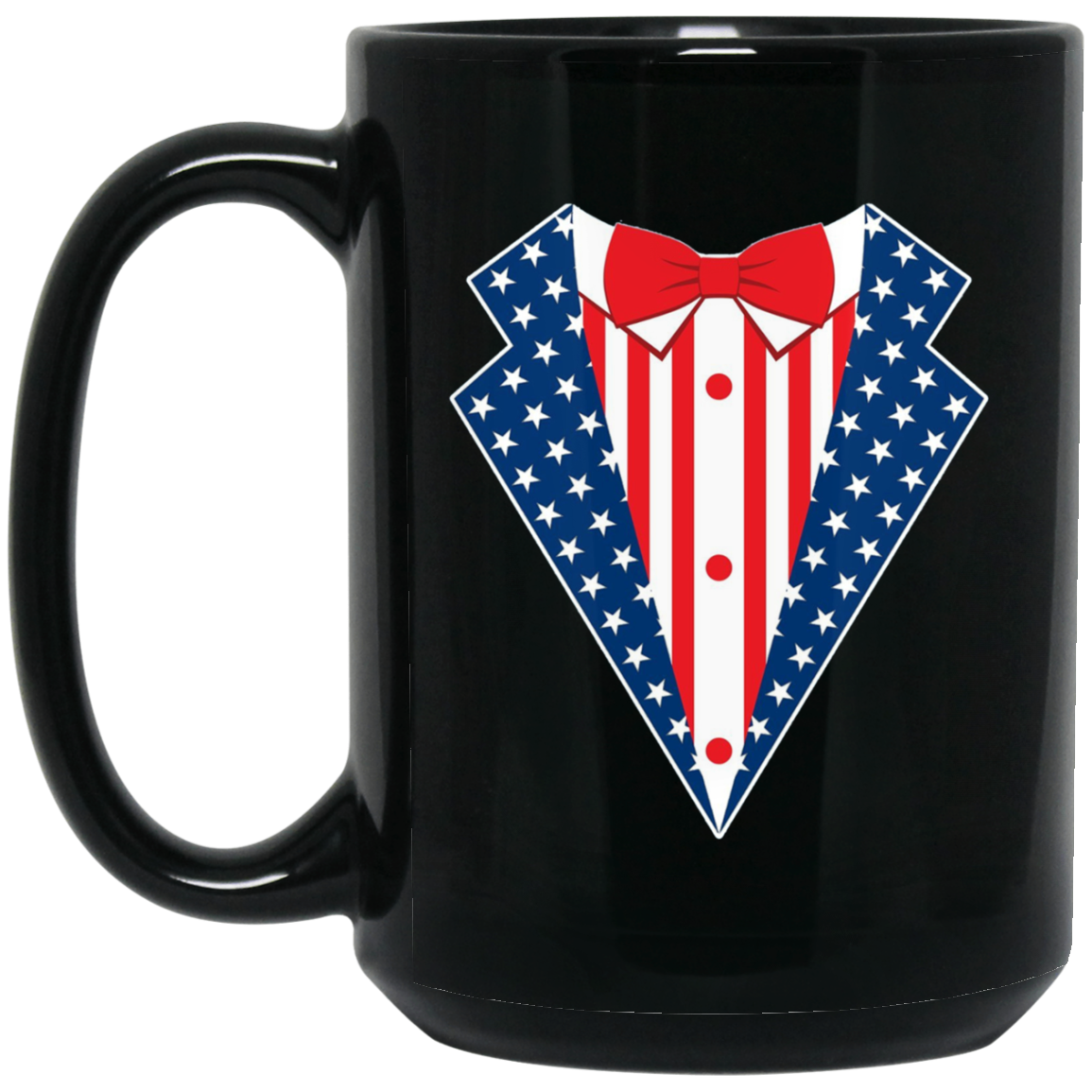 4th of July USA Tuxedo T-shirt