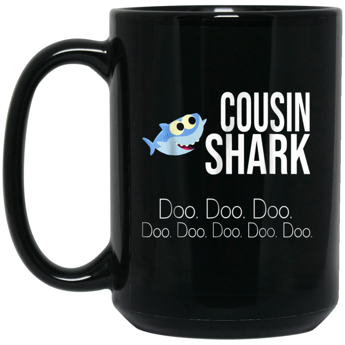 « Cousin Shark » Baby Mommy Daddy Matching Family Shark Shirt