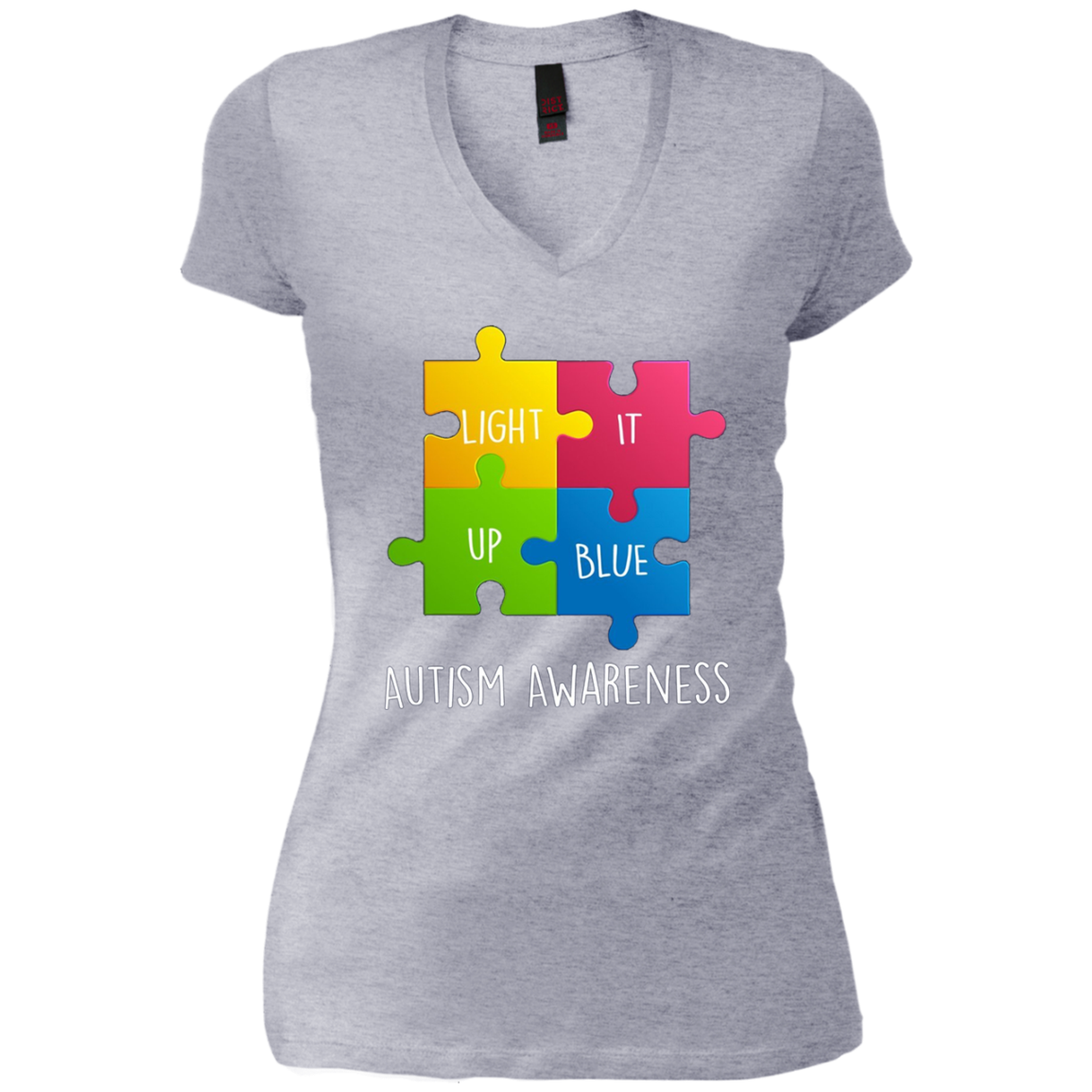 Autism Awareness Light it up Blue T-Shirt