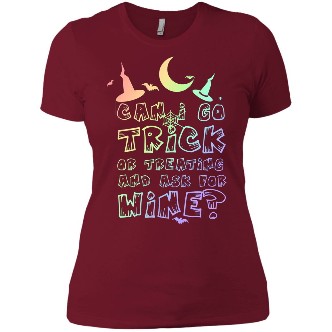 Adult Trick Or Treating For Wine Long Sleeve Shirt