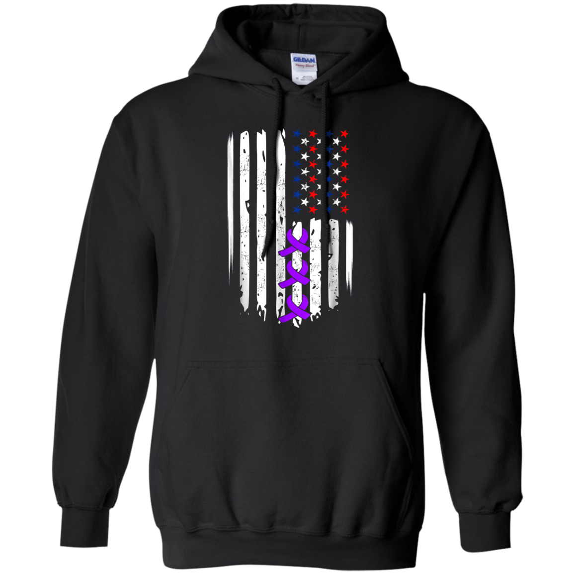 Alzheimer Awareness T-Shirt Purple Ribbon Tees