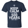 Image of Réforme de 500 ANNÉES garde la chemise calme la longue manche Tshirt