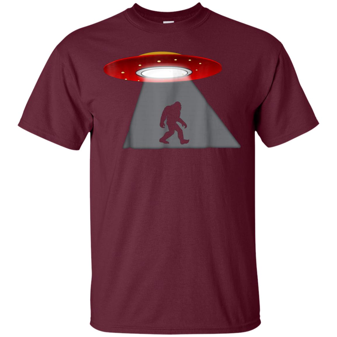 Alien Big Foot Abduction Funny Gift Idea Shirt