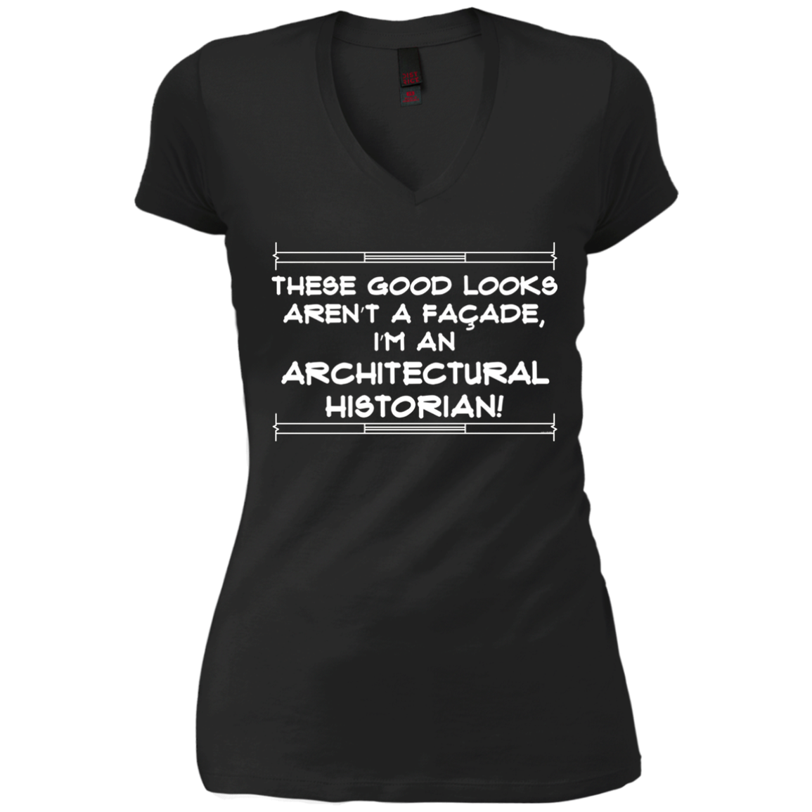 Architectural Historian Facade Humor T-shirt