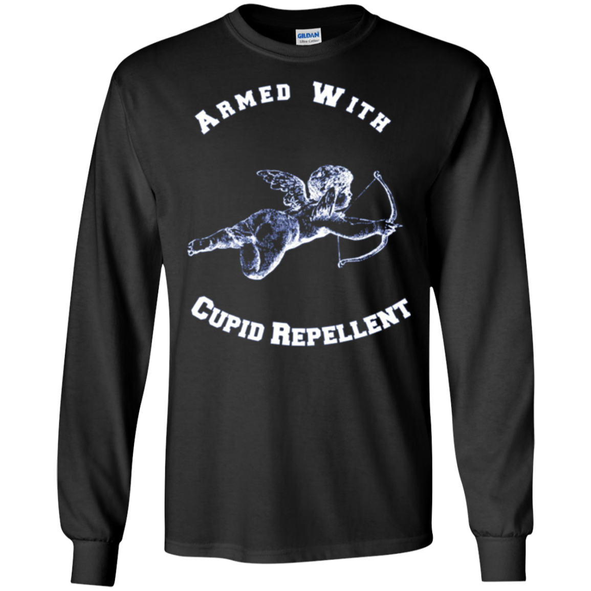 Armed with Cupid Repellent T-shirt