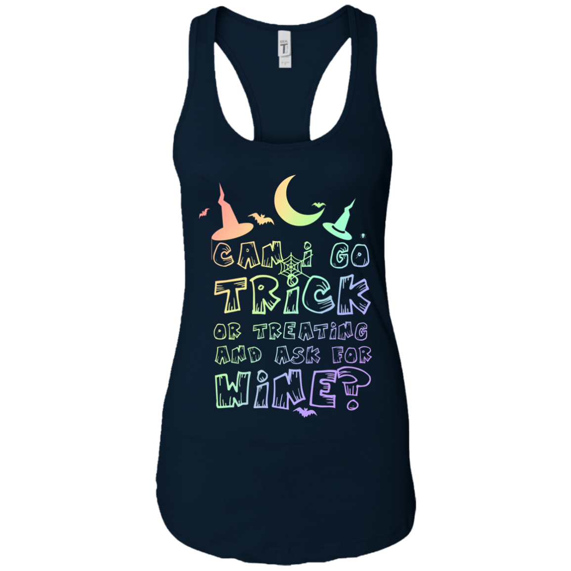 Adult Trick Or Treating For Wine Long Sleeve Shirt