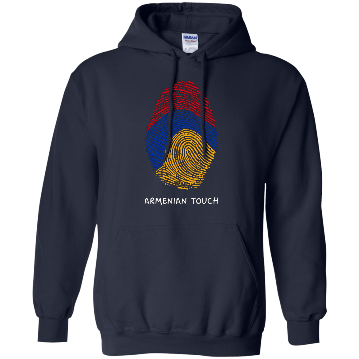 Armenian Flag Fingerprint T-shirt Armenia Flag Shirt
