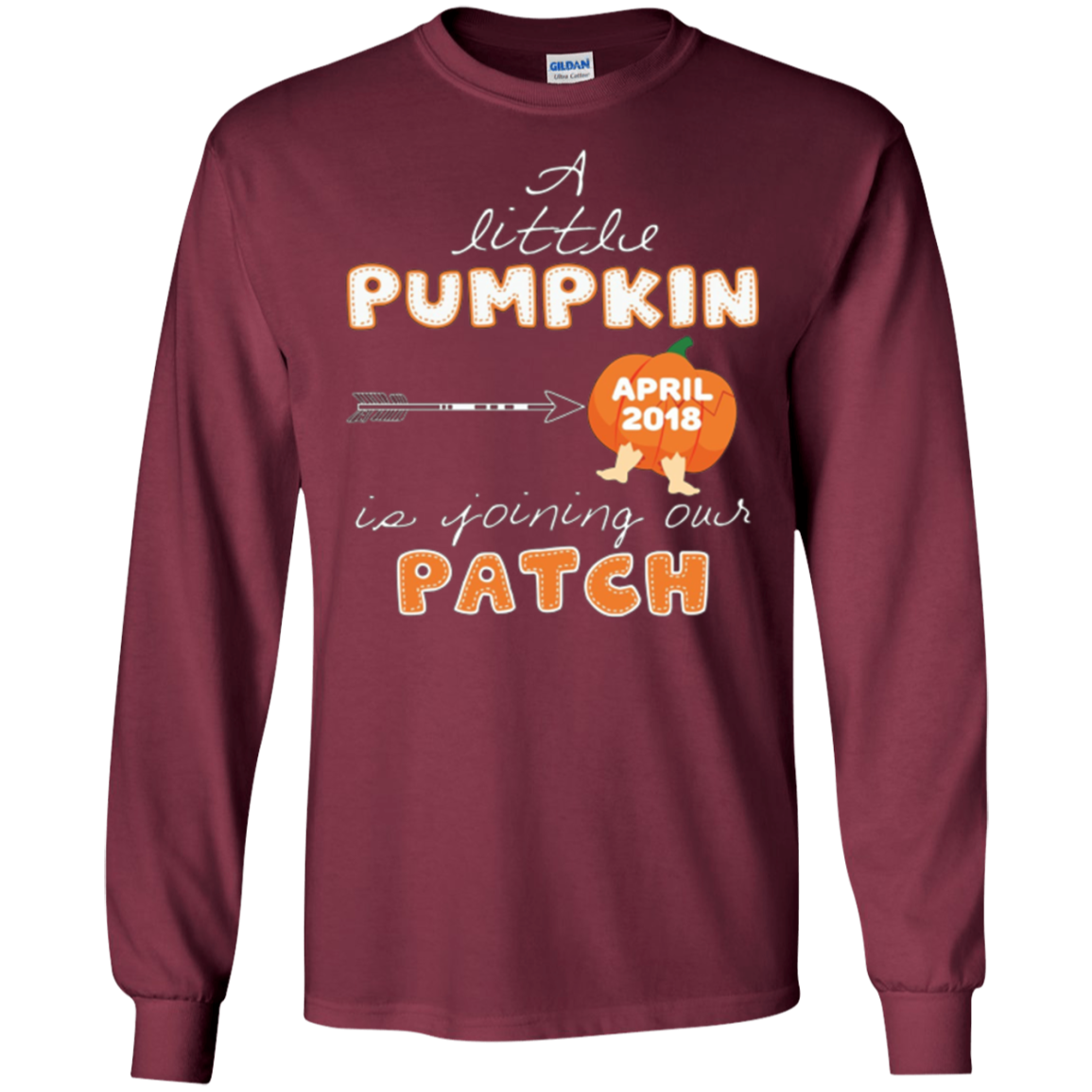A Little Pumpkin Is Joining Our Patch April 2018 Mom T-shirt