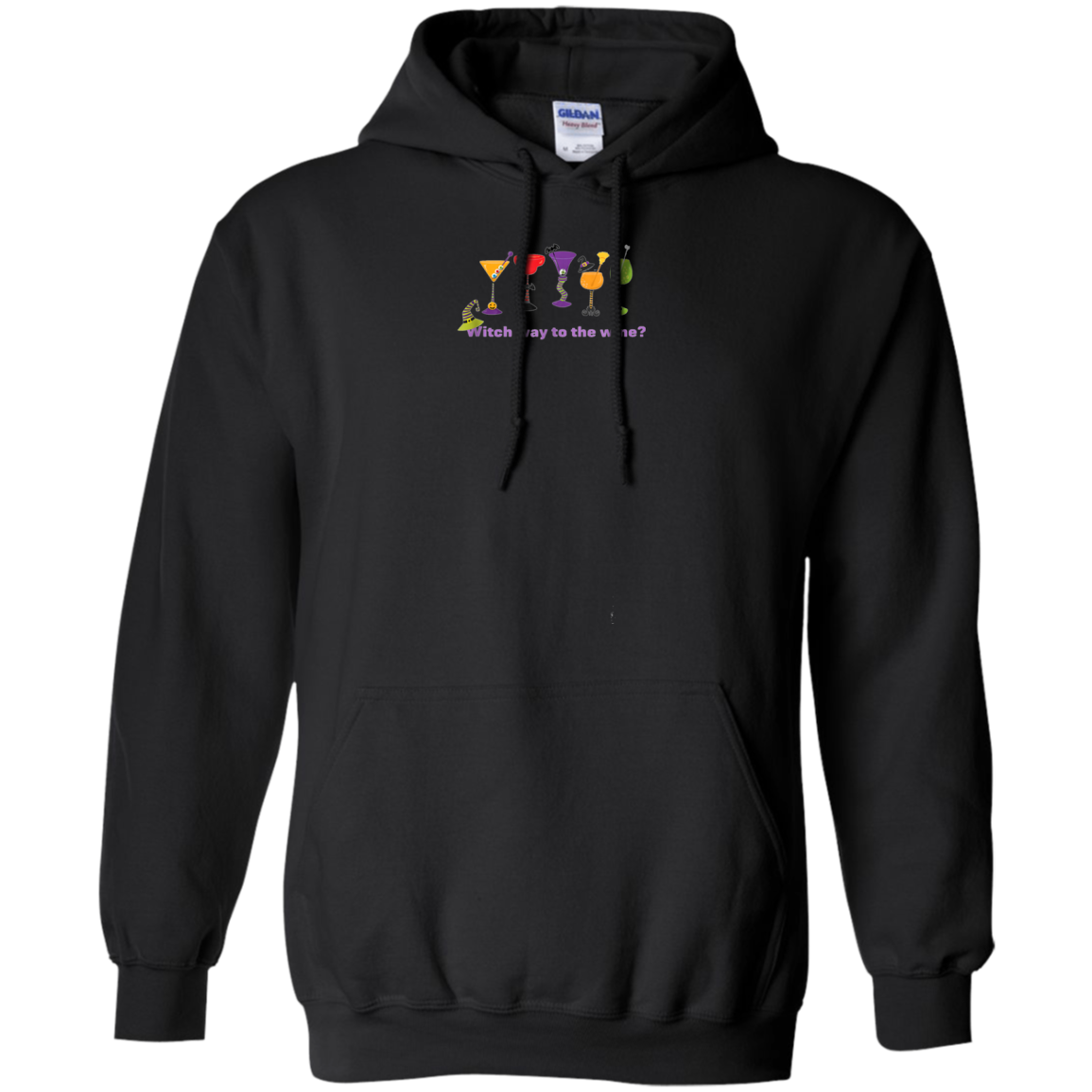 Witch Way To The Wine? Halloween T-Shirt, Cute Halloween Tee