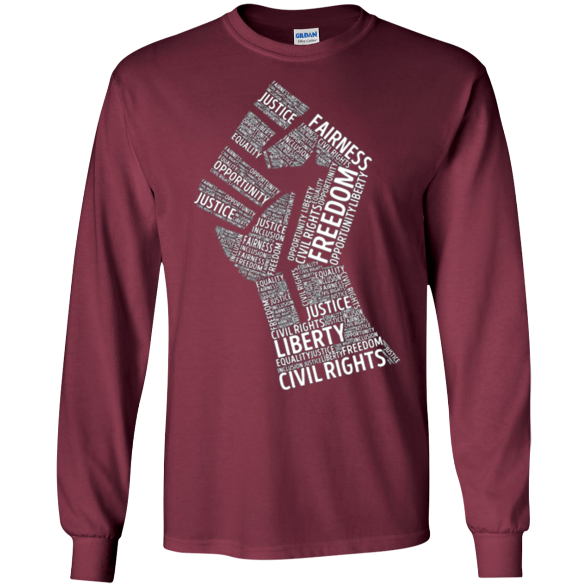 'Civil Rights Black Power ' Civil Rights Justice Shirt