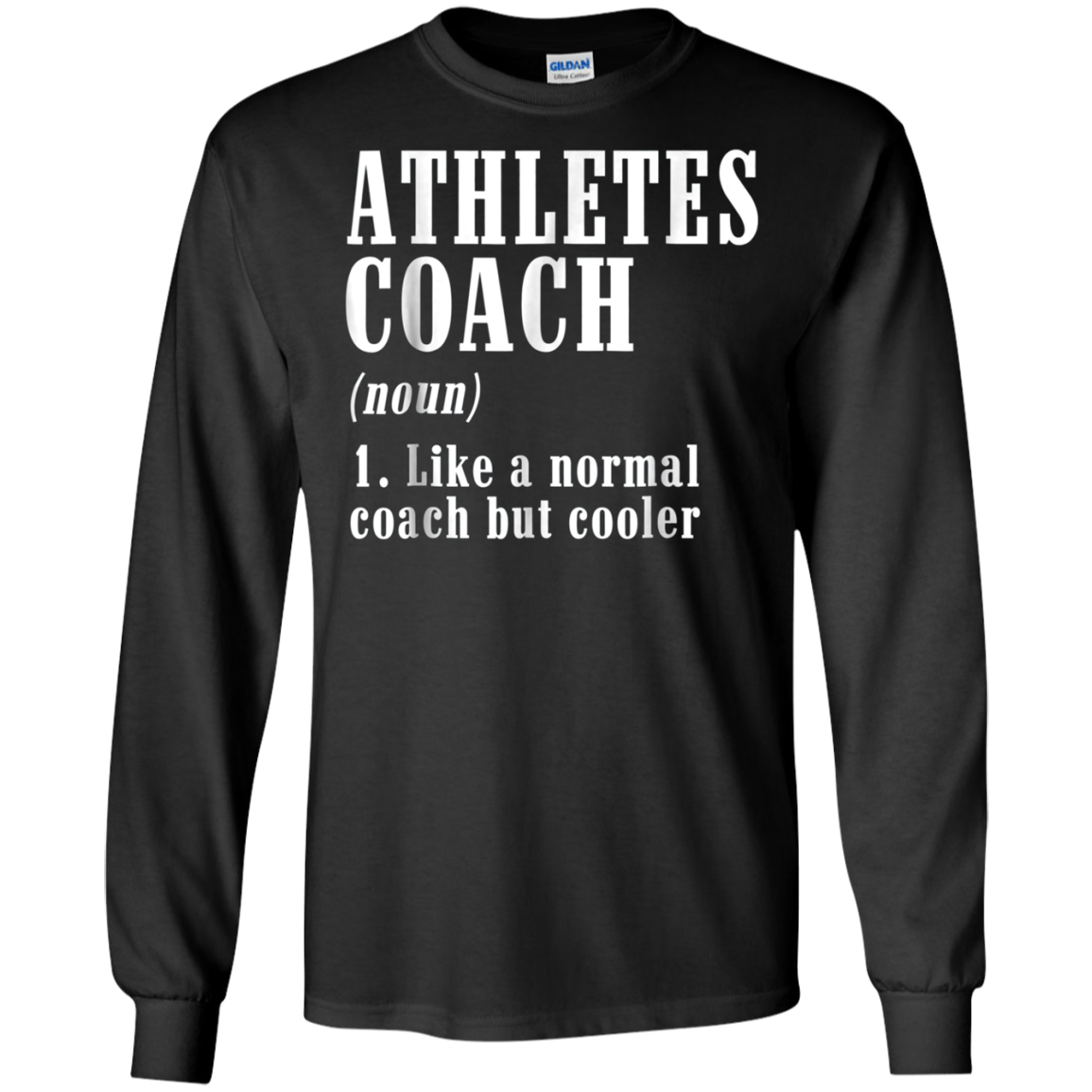 Athletes Coach Funny Definition T-Shirt Trainer Gift Tee