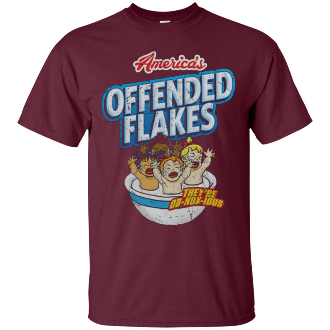 Americas Offended Flakes TShirt Funny Anti-Snowflake Tee