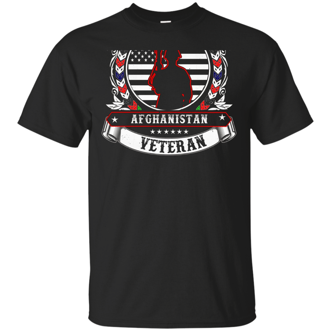 Afghanistan Veteran T-Shirt Military Combat Veteran Shirt
