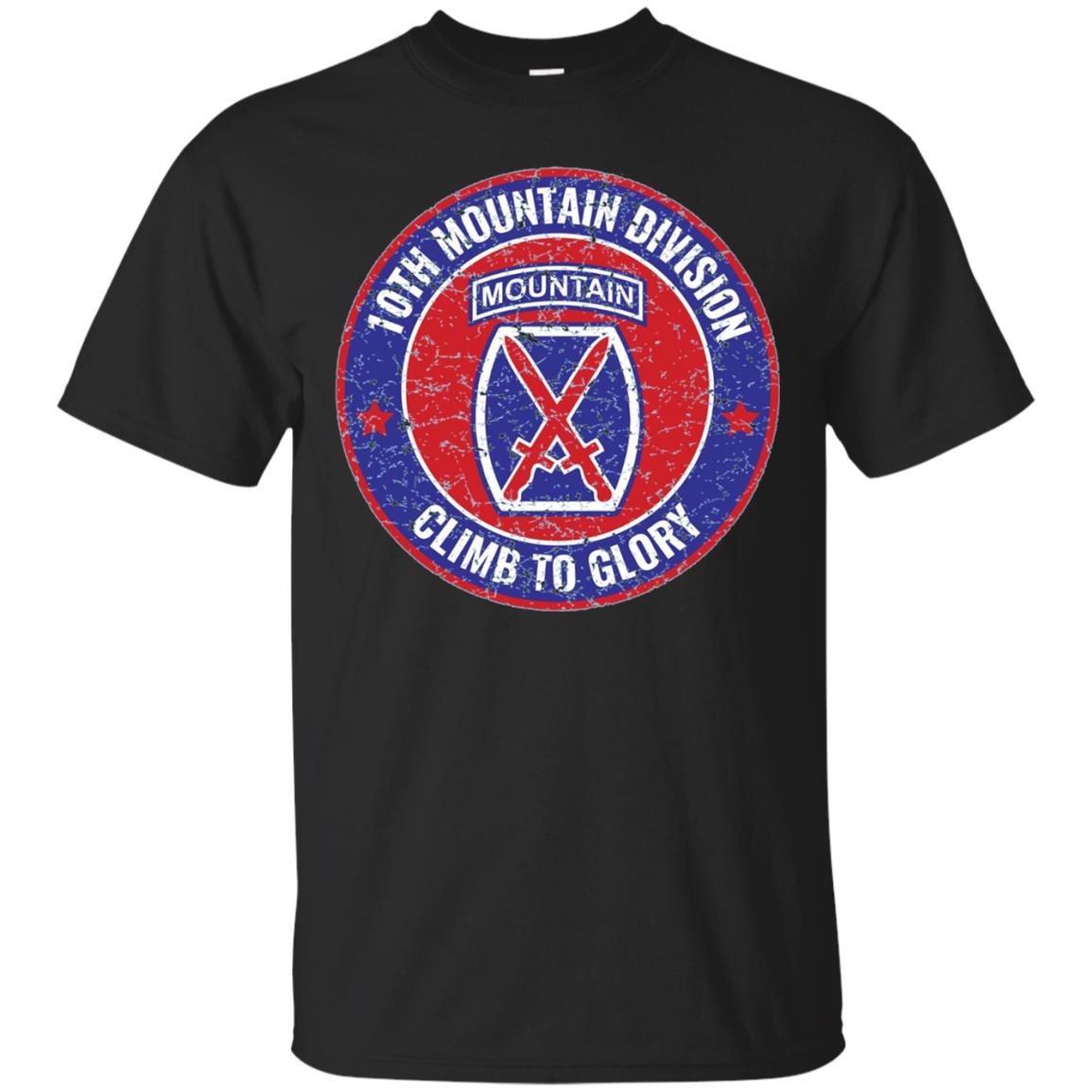 10th Mountain Division T Shirt Climb To Glory 20550