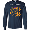 Image of 'It's Just A Bunch Of Hocus Pocus' Halloween Shirt