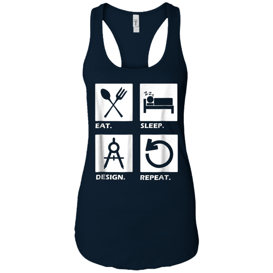 Architect funny T Shirt Man Women Eat Sleep Design Tee