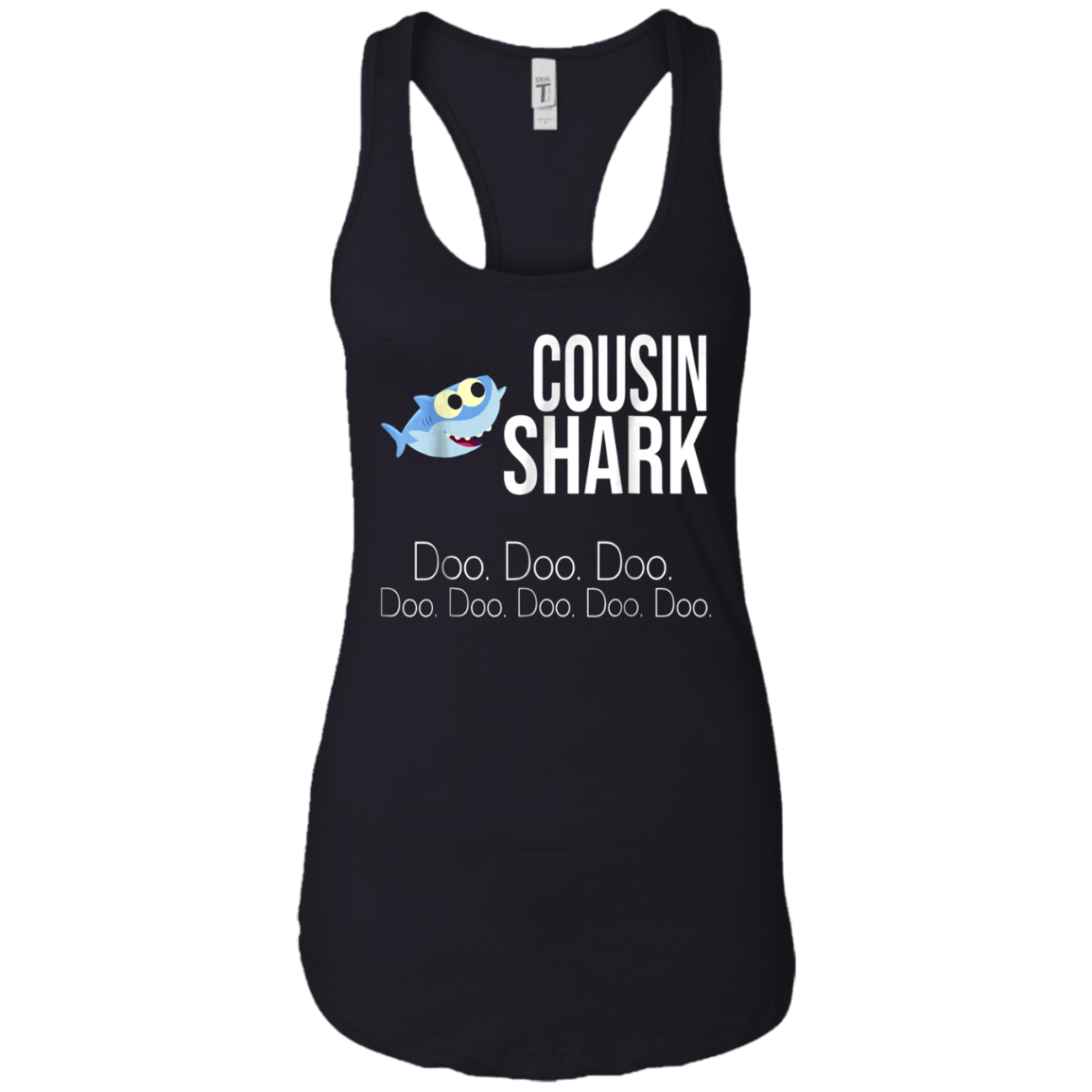 « Cousin Shark » Baby Mommy Daddy Matching Family Shark Shirt