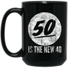 Image of 50 Is The New 40 T-Shirt | Vintage 50th Birthday Tee Shirt