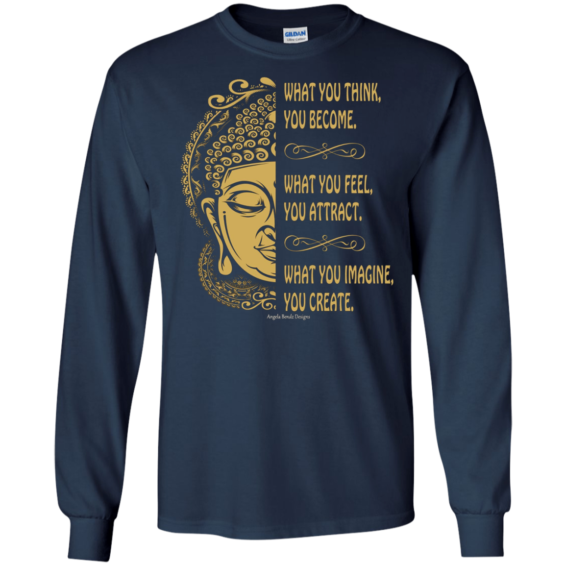 ATTRACT CREATE Inspirational Motivational Quote T-Shirt