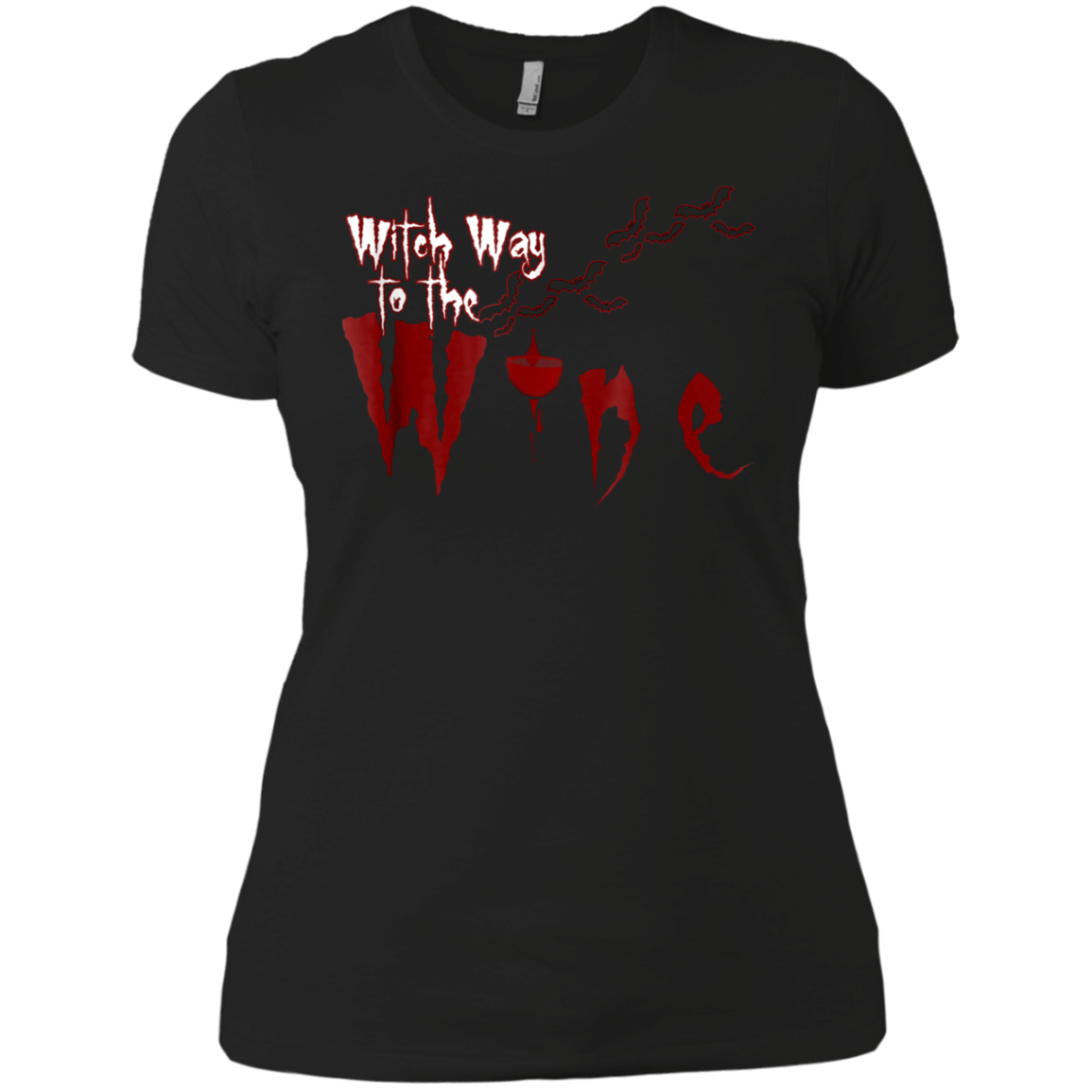 Witch Way to the Wine shirt Halloween wine party shirt