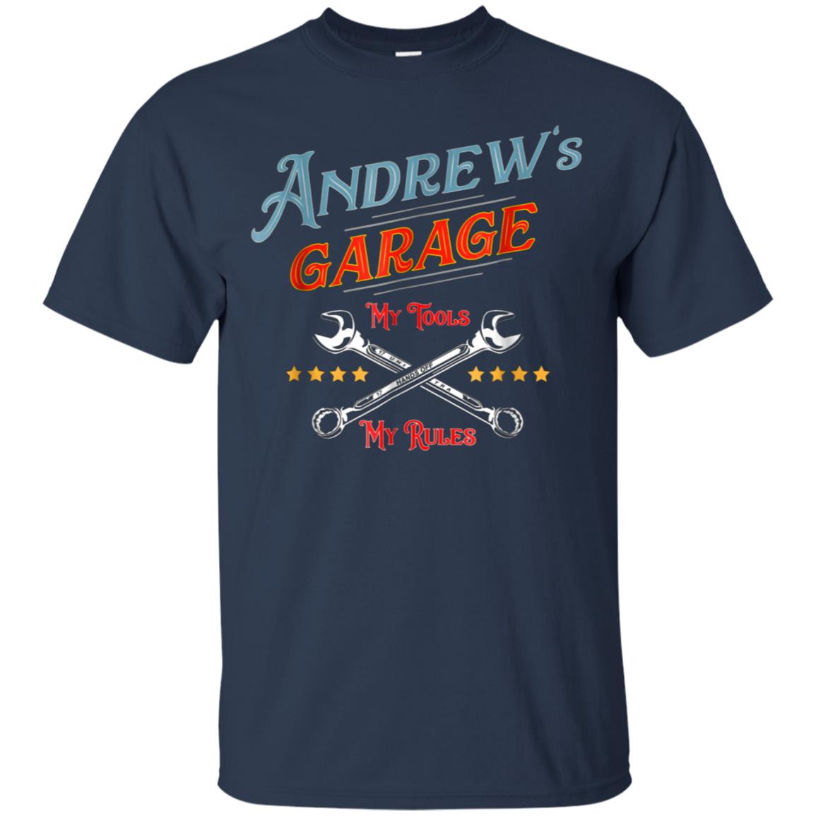 Andrew's Garage funny gift t-shirt