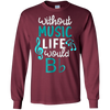 Image of Without Music Life Would B Flat T-Shirt - Funny Music