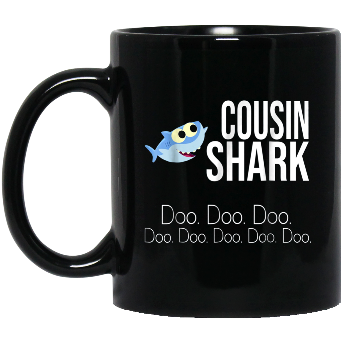 « Cousin Shark » Baby Mommy Daddy Matching Family Shark Shirt