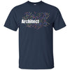 Image of Architect Gift Terms T-Shirt Word Cloud Planner Draftsman