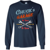 Image of Chuck's Garage funny t-shirt